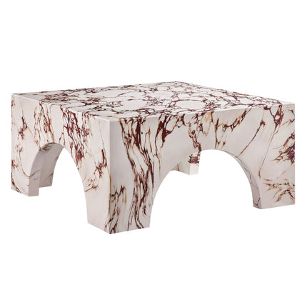 Modway EEI-7097 Valen Indoor - Outdoor Patio Arched Concrete Coffee Table Modway