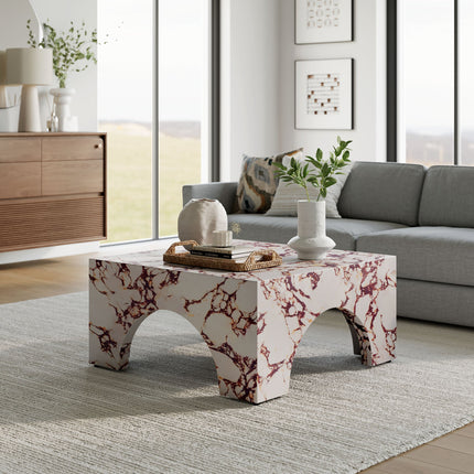Modway EEI-7097 Valen Indoor - Outdoor Patio Arched Concrete Coffee Table Modway