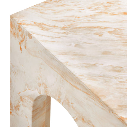 Modway EEI-7098 Valen Square Indoor - Outdoor Patio Arched Concrete Side Table Modway