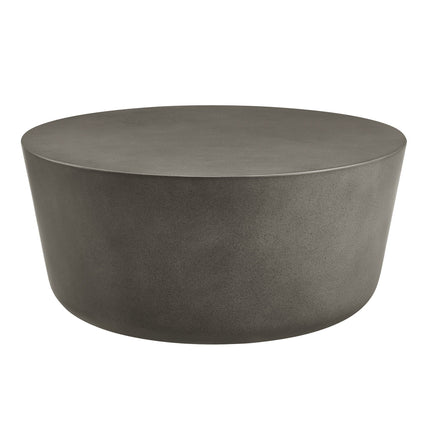 Modway EEI-7099 Brion Round Indoor - Outdoor Patio Concrete Coffee Table Modway