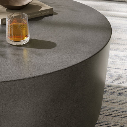 Modway EEI-7099 Brion Round Indoor - Outdoor Patio Concrete Coffee Table Modway
