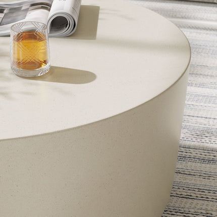 Modway EEI-7099 Brion Round Indoor - Outdoor Patio Concrete Coffee Table Modway