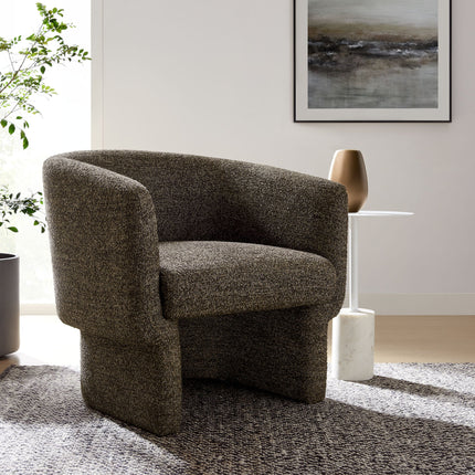 Modway EEI-7100 Muse Boucle Fabric Barrel Accent Chair Modway