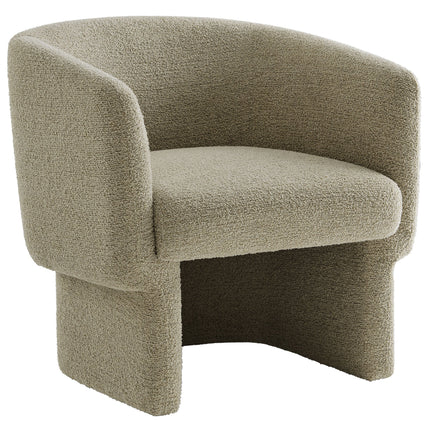 Modway EEI-7100 Muse Boucle Fabric Barrel Accent Chair Modway