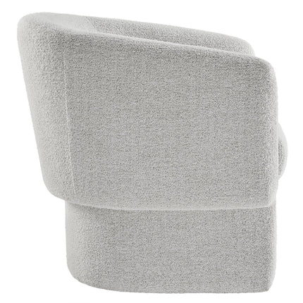 Modway EEI-7100 Muse Boucle Fabric Barrel Accent Chair Modway