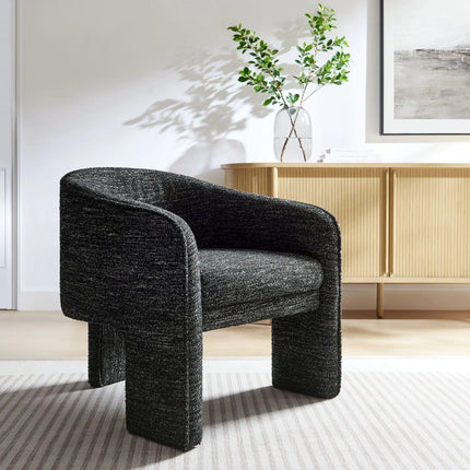 Modway EEI-7101 Greer Boucle Fabric Upholstered Accent Armchair Modway