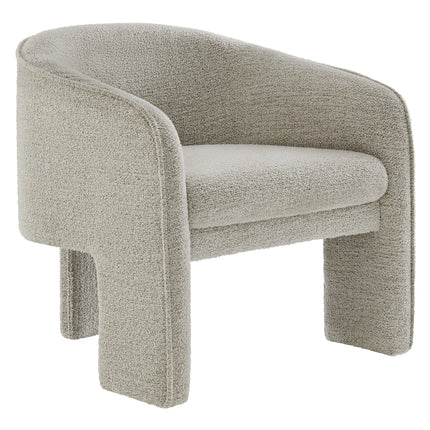 Modway EEI-7101 Greer Boucle Fabric Upholstered Accent Armchair Modway