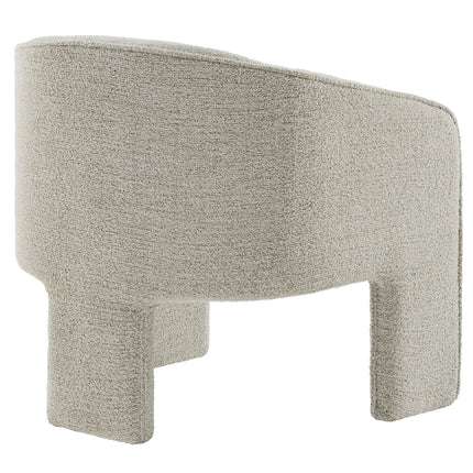Modway EEI-7101 Greer Boucle Fabric Upholstered Accent Armchair Modway