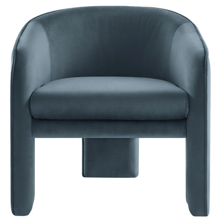 Modway EEI-7102 Greer Performance Velvet Upholstered Accent Armchair Modway