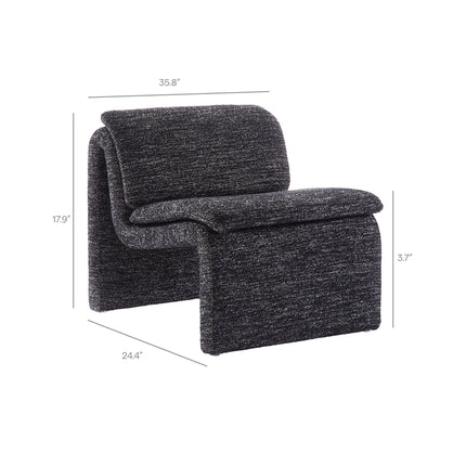 Modway EEI-7103 Lume Boucle Upholstered Armless Accent Chair Modway