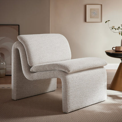 Modway EEI-7103 Lume Boucle Upholstered Armless Accent Chair Modway