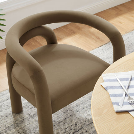 Modway EEI-7104 Astrid Performance Velvet Dining Chair Modway