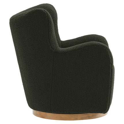 Modway EEI-7105 Montrose Wingback Sherpa Swivel Accent Chair Modway