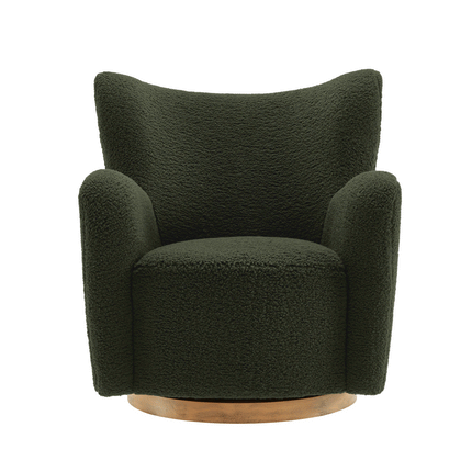 Modway EEI-7105 Montrose Wingback Sherpa Swivel Accent Chair Modway