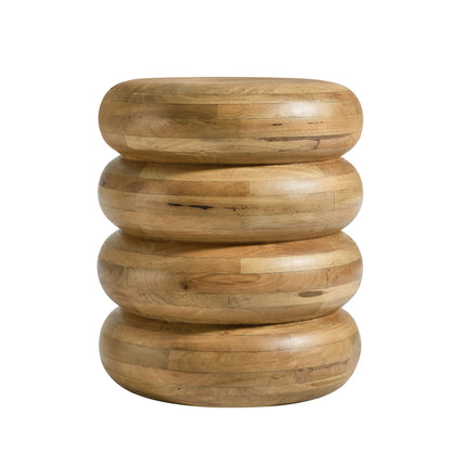 Modway EEI-7106 Ellery Round Stacked Wood Side Table Modway