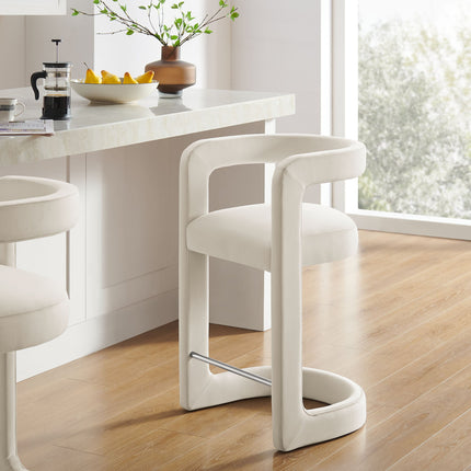 Modway EEI-7107 Winslow Performance Velvet Counter Stool Modway