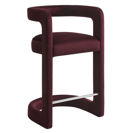Modway EEI-7107 Winslow Performance Velvet Counter Stool Modway