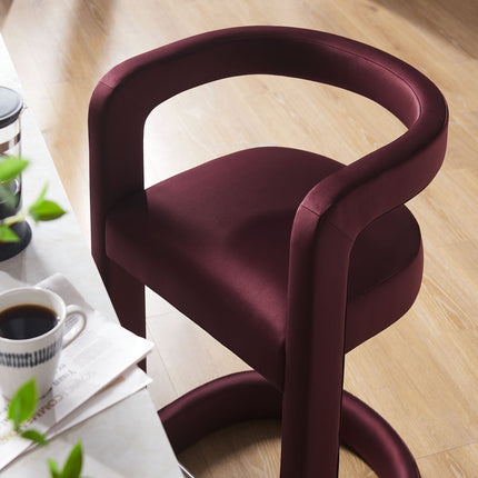 Modway EEI-7107 Winslow Performance Velvet Counter Stool Modway