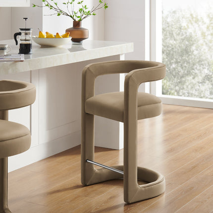 Modway EEI-7107 Winslow Performance Velvet Counter Stool Modway