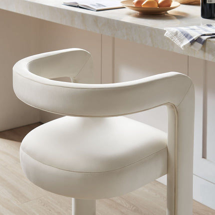 Modway EEI-7108 Winslow Performance Velvet Bar Stool Modway
