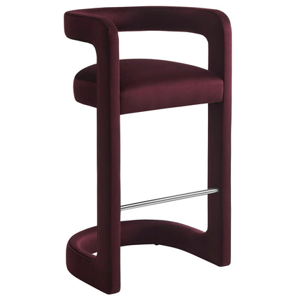 Modway EEI-7108 Winslow Performance Velvet Bar Stool Modway