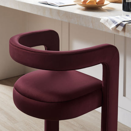 Modway EEI-7108 Winslow Performance Velvet Bar Stool Modway