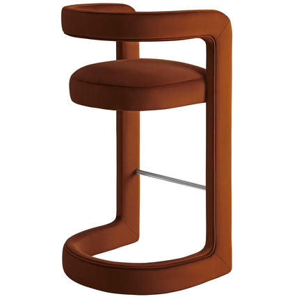 Modway EEI-7108 Winslow Performance Velvet Bar Stool Modway