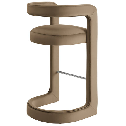 Modway EEI-7108 Winslow Performance Velvet Bar Stool Modway