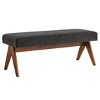 Dark Gray / Fabric Upholstered