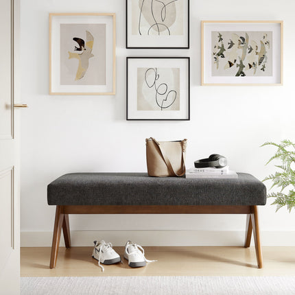 Modway EEI-7112 Lyra 47" Fabric Upholstered Bench Modway