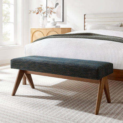 Modway EEI-7112 Lyra 47" Fabric Upholstered Bench Modway
