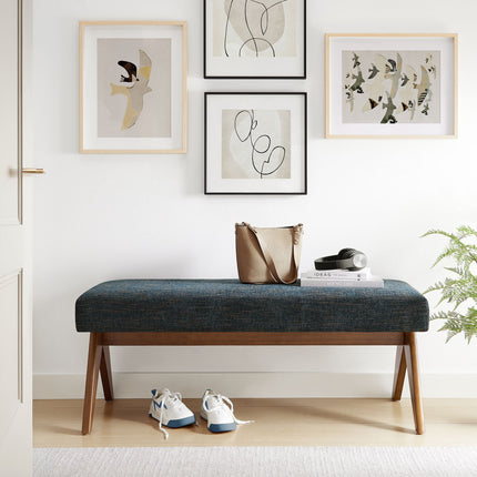 Modway EEI-7112 Lyra 47" Fabric Upholstered Bench Modway