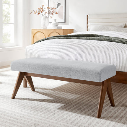 Modway EEI-7112 Lyra 47" Fabric Upholstered Bench Modway