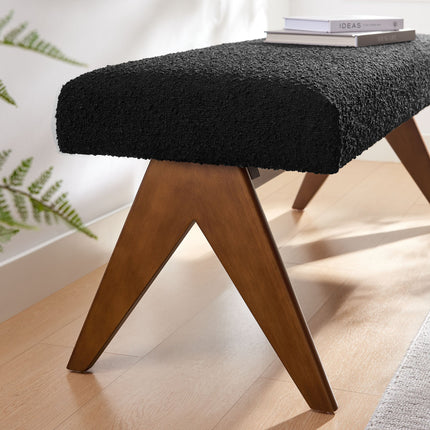 Modway EEI-7113 Lyra 47" Boucle Upholstered Bench Modway
