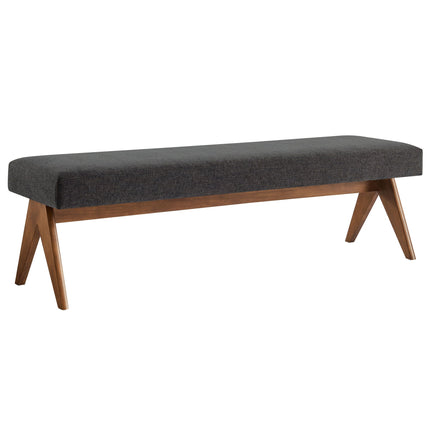 Modway EEI-7114 Lyra 63" Fabric Upholstered Bench Modway
