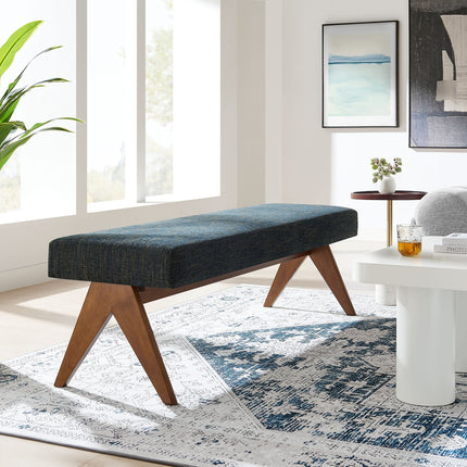 Modway EEI-7114 Lyra 63" Fabric Upholstered Bench Modway