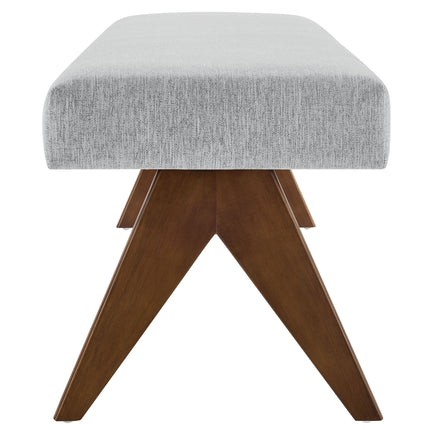 Modway EEI-7114 Lyra 63" Fabric Upholstered Bench Modway