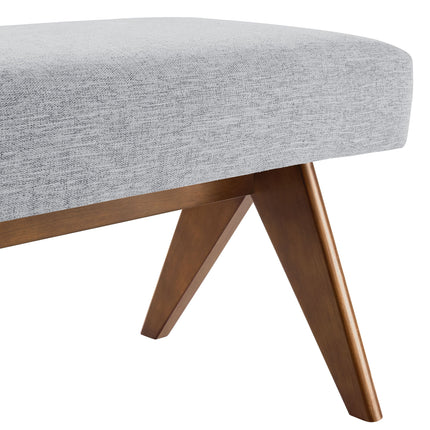 Modway EEI-7114 Lyra 63" Fabric Upholstered Bench Modway