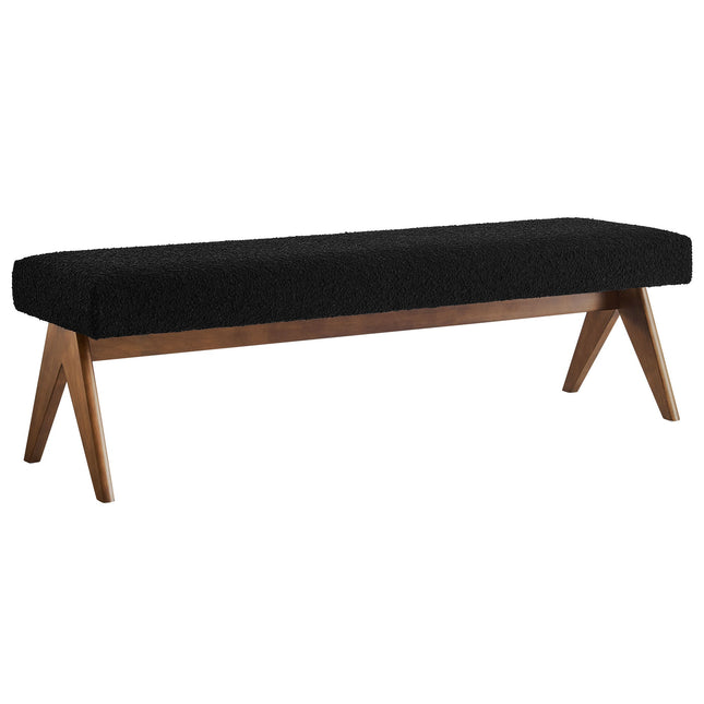Modway EEI-7115 Lyra 63" Boucle Upholstered Bench Modway