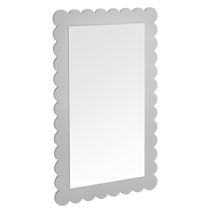 Modway EEI-7116 Emmeline Scalloped Rectangle Wall Mirror Modway