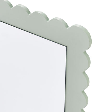 Modway EEI-7116 Emmeline Scalloped Rectangle Wall Mirror Modway