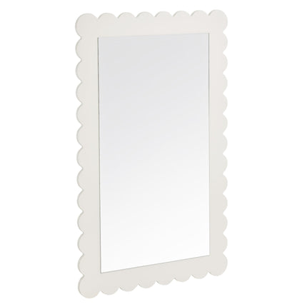 Modway EEI-7116 Emmeline Scalloped Rectangle Wall Mirror Modway