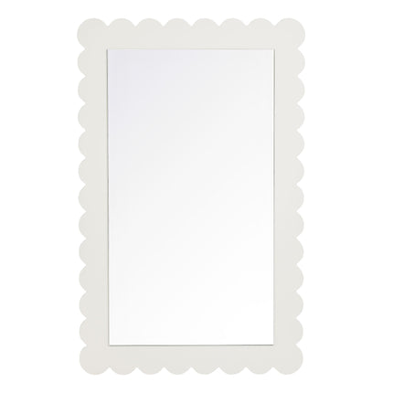 Modway EEI-7116 Emmeline Scalloped Rectangle Wall Mirror Modway