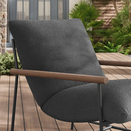 Modway EEI-7118 Raya Outdoor Patio Boucle Sling Lounge Chair Modway