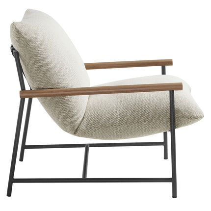 Modway EEI-7118 Raya Outdoor Patio Boucle Sling Lounge Chair Modway