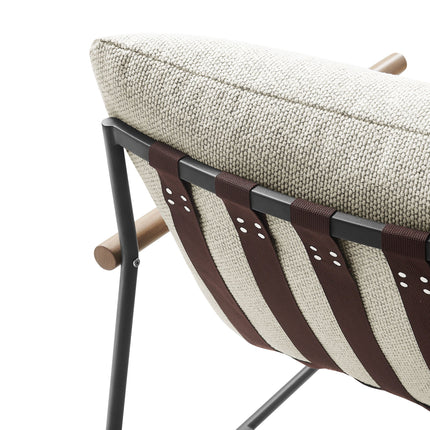Modway EEI-7118 Raya Outdoor Patio Boucle Sling Lounge Chair Modway