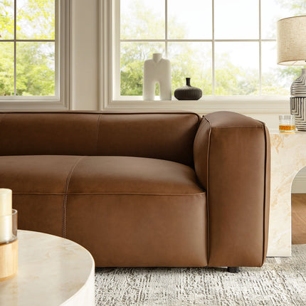 Modway EEI-7119 Auren Upholstered Vegan Leather Sofa Modway