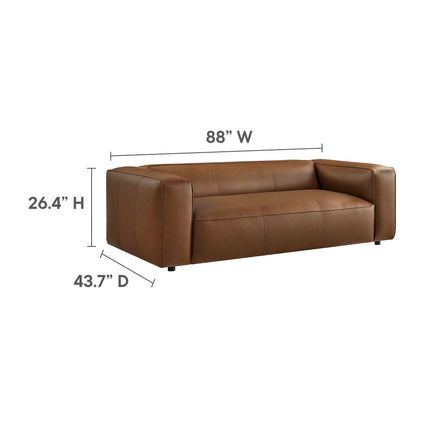 Modway EEI-7119 Auren Upholstered Vegan Leather Sofa Modway