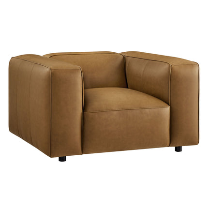 Modway EEI-7120 Auren Upholstered Vegan Leather Modular Armchair Modway