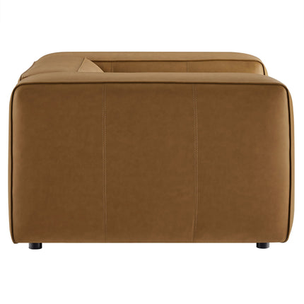 Modway EEI-7120 Auren Upholstered Vegan Leather Modular Armchair Modway